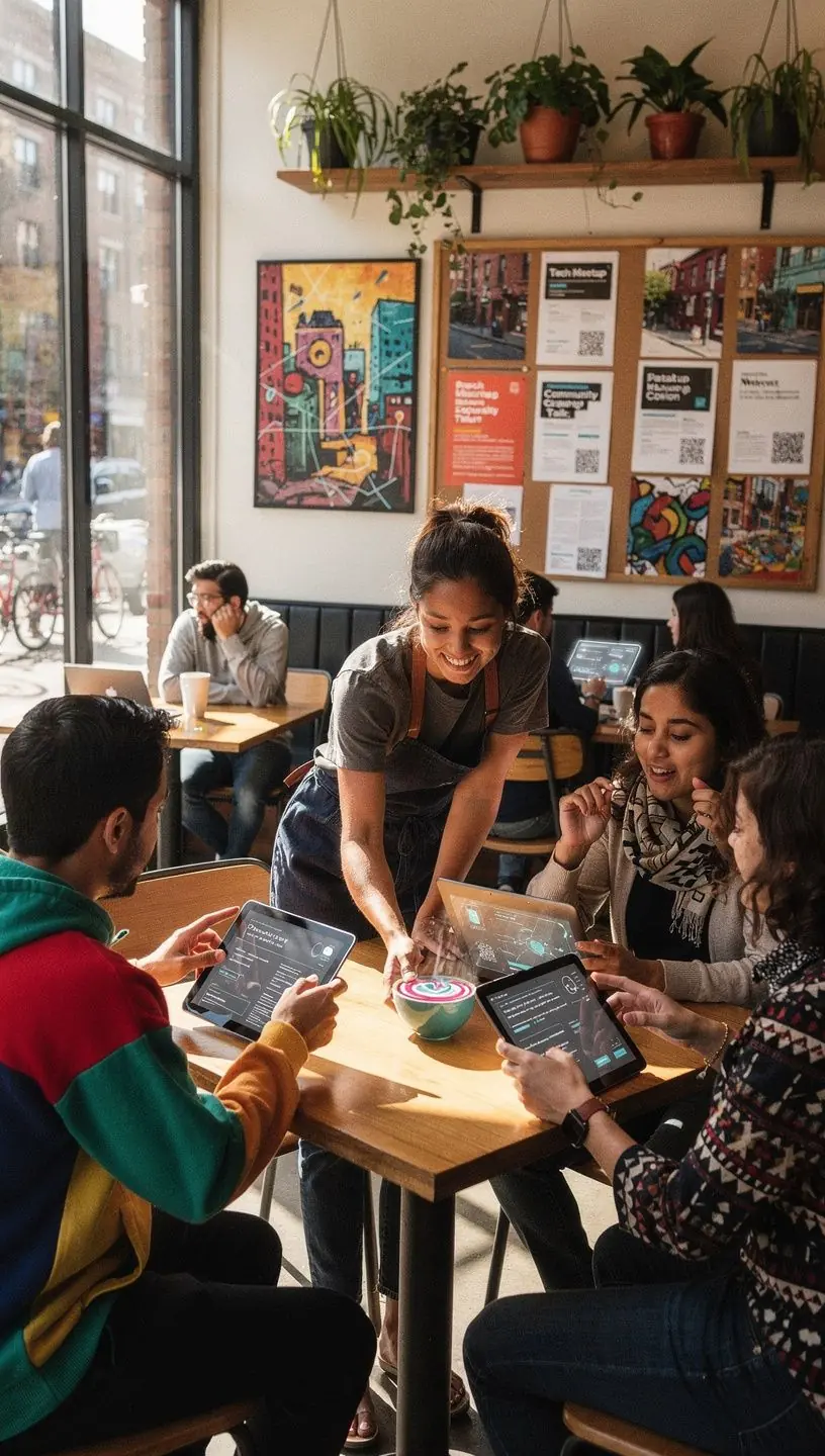 Team strategy meeting