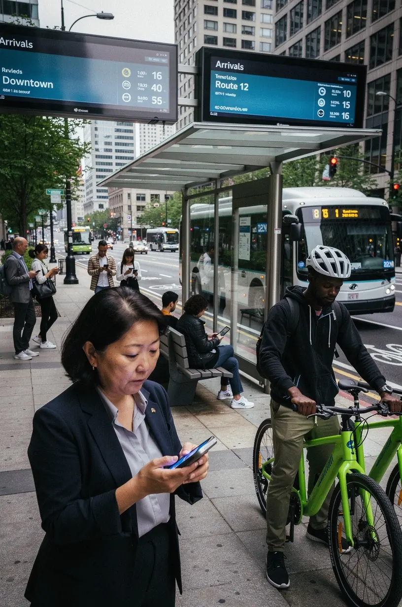 Professional business solutions illustration